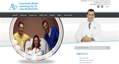 Desktop Screenshot of amerikadabebek.com